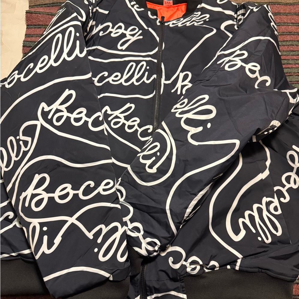 Black and White Bocelli Jacket